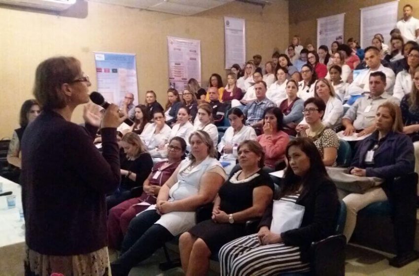  SEESP participa da Semana da Enfermagem no Hospital Dr. Mario Gatti