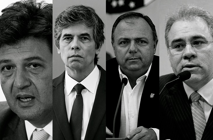  Quatro ministros e a pandemia mais forte. De quem é a culpa?