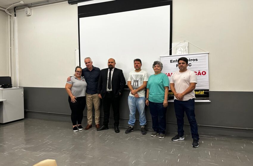 SEESP discute descumprimento de cláusula do acordo coletivo com enfermeiros da Fundação do ABC