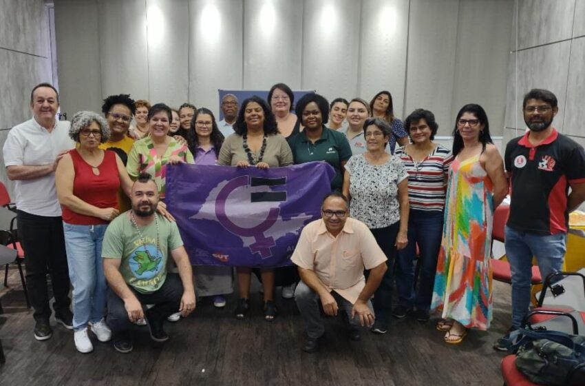 Subsede do SEESP de Campinas presente na roda de conversa pelo fim da violência contra mulher promovido pelo Coletivo de Mulheres da CUT-SP