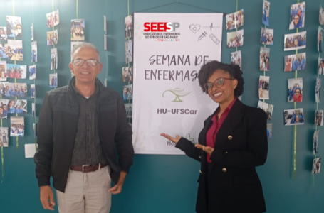 SEESP participa da abertura da Semana da Enfermagem no Hospital Universitário da Universidade Federal de São Carlos