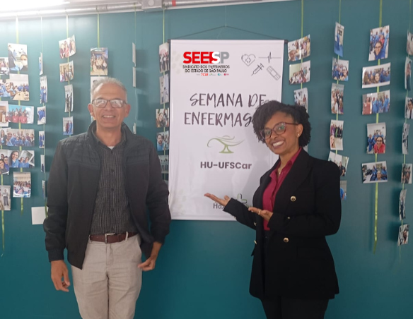 SEESP participa da abertura da Semana da Enfermagem no Hospital Universitário da Universidade Federal de São Carlos