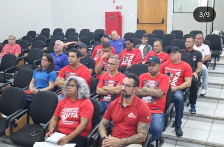 SEESP participa de Plenária Organizativa no Sindicato dos Metalúrgicos de Taubaté