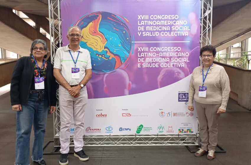  SEESP marca presença no 2º dia do XVII Congresso Latino-Americano de Medicina Social e Saúde Coletiva