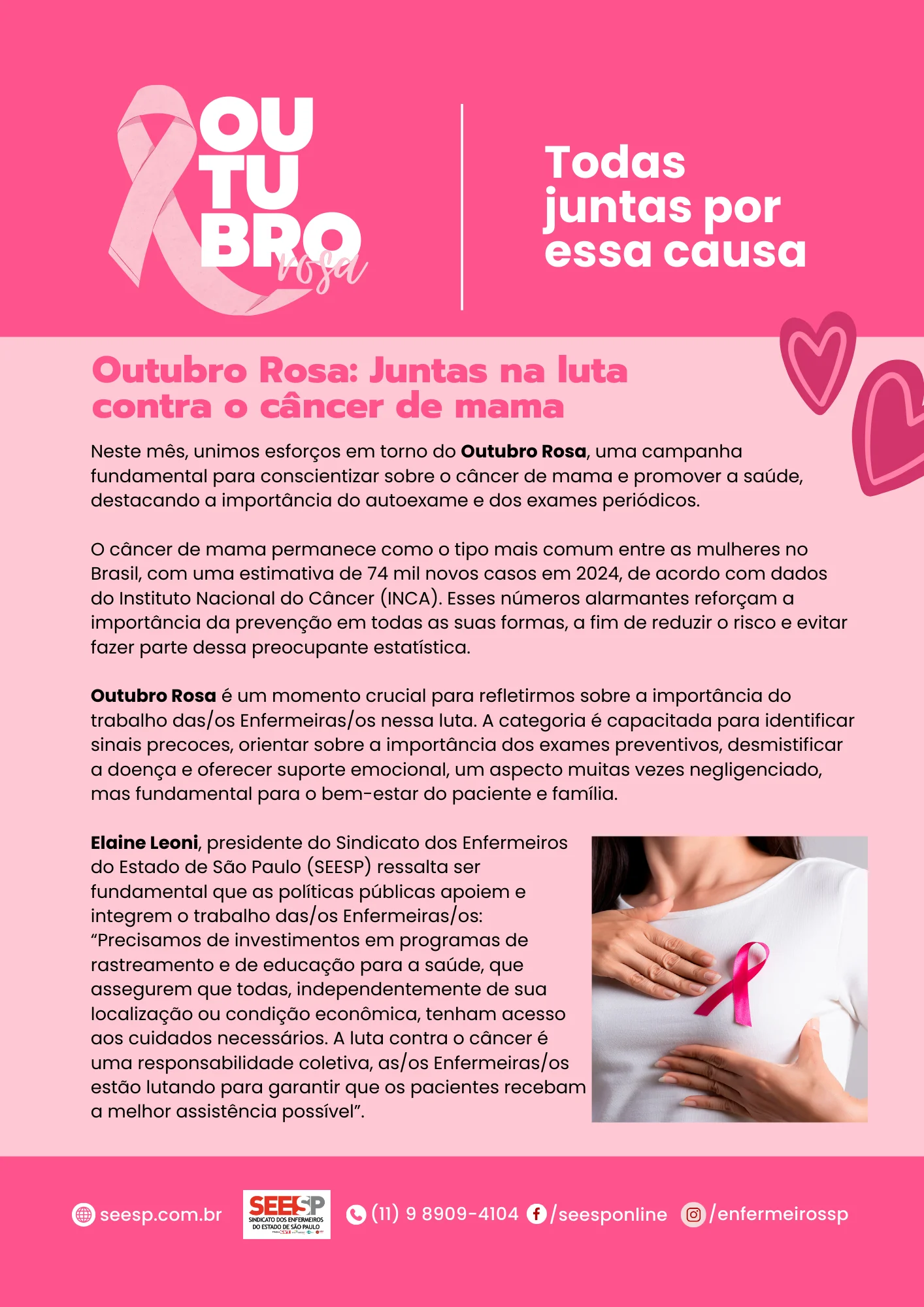 Boletim Outubro Rosa – 2024