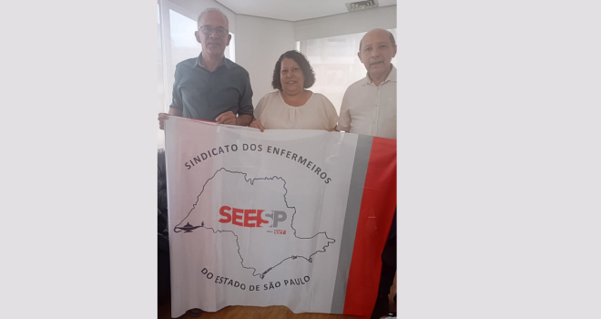 Vice-presidente do SEESP participa de reunião com Deputado Federal Alfredinho (PT) para discutir projetos de interesse da categoria
