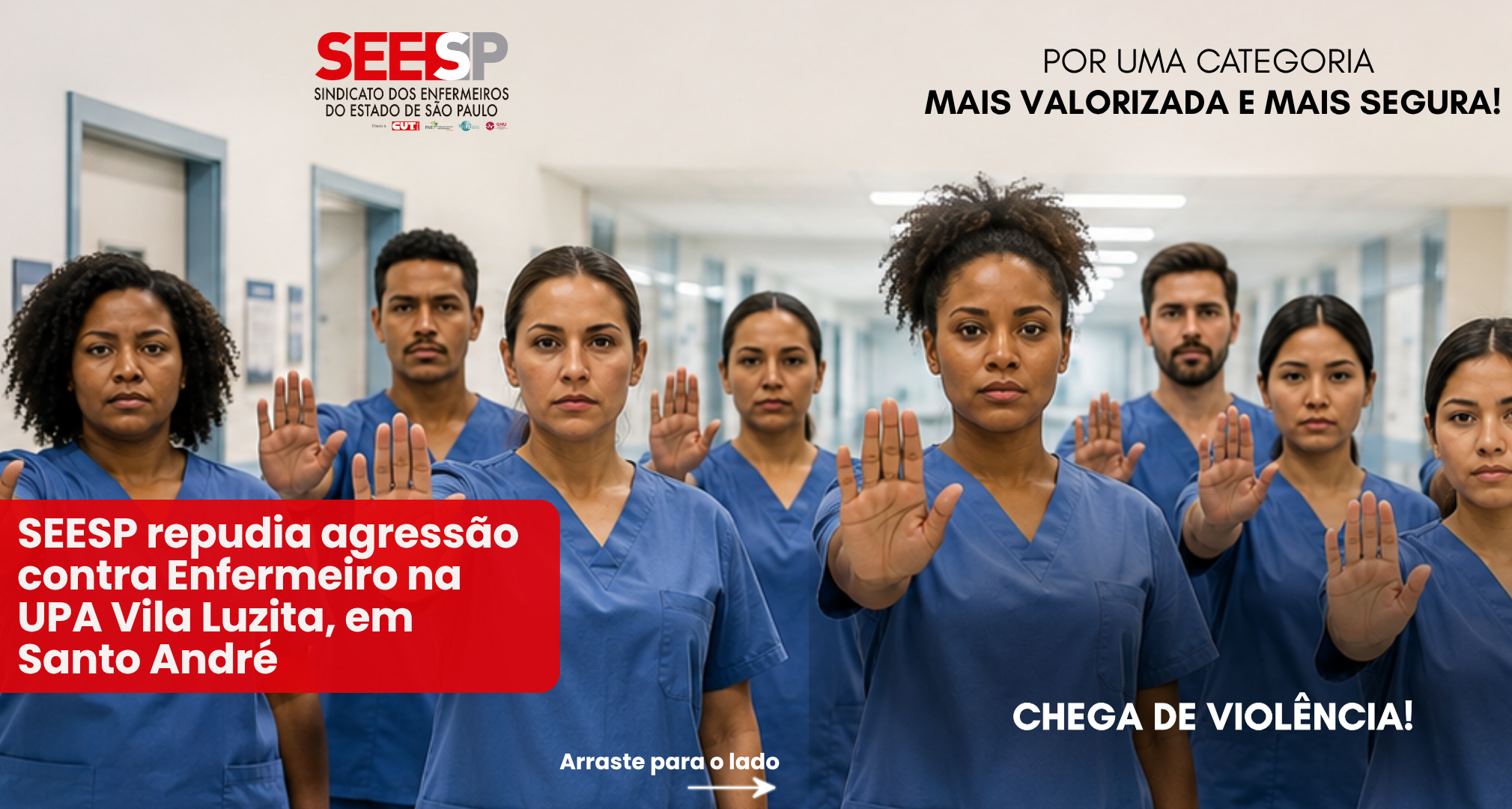 SEESP repudia agressão contra Enfermeiro na UPA Vila Luzita, em Santo André